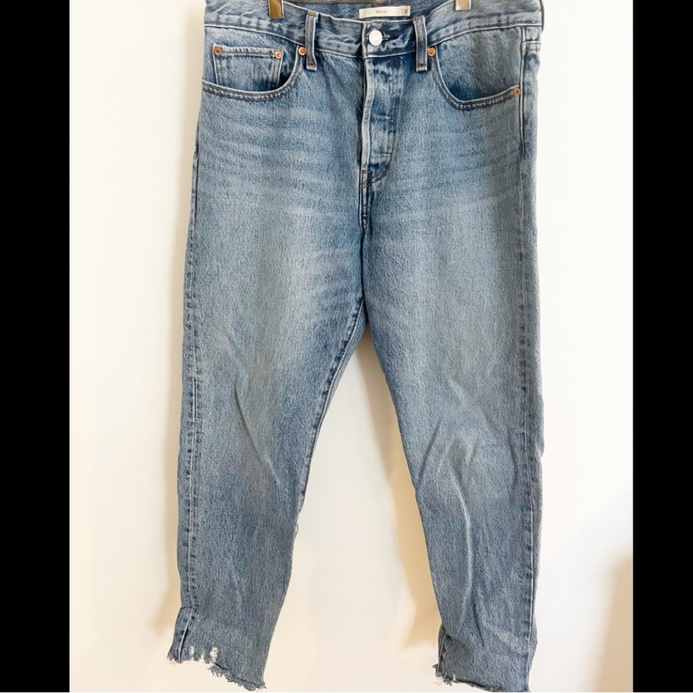 Levi’s 501 Wedgie Medium Wash Jeans Denim Size 30